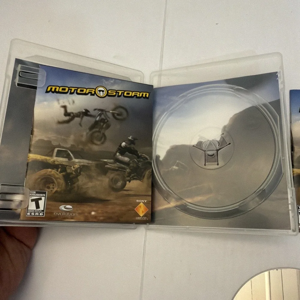 MotorStorm (Sony PlayStation 3, PS3) Complete w/ Manual Not For Resale Edition